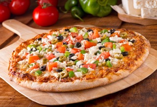 vegetarische pizza